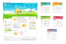 韩国数码电子产品网页模板设计 简约、科技与用户体验的完美融合